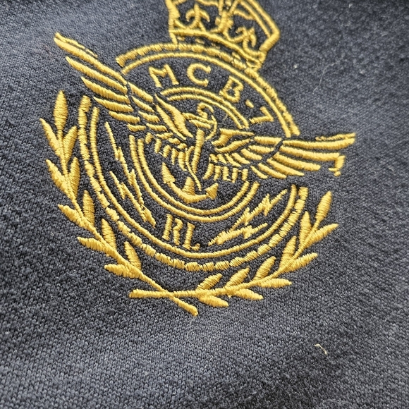 POLO RALPH LAUREN SWEATER SIZE XXL NAVY - Picture 3 of 5